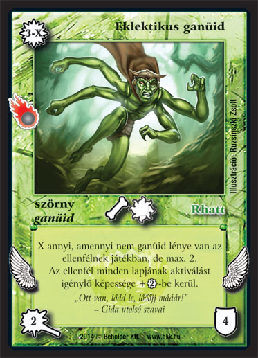 Kiadás: Mágusok Alkonya
Gyakoriság: nem gyakori