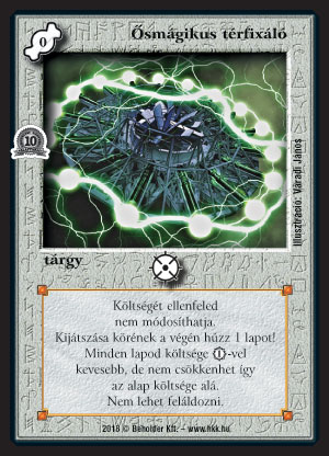 Kiadás: Mágusok Alkonya, Alappakli, 10. kiadás
Gyakoriság: nem gyakori