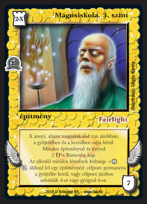 Kiadás: Mágusok Alkonya, Alappakli, 10. kiadás
Gyakoriság: nem gyakori