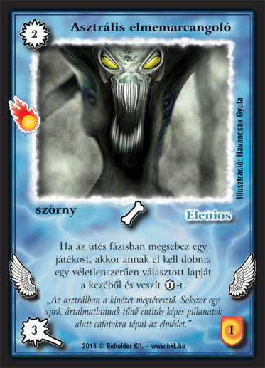 Kiadás: Mágusok Alkonya
Gyakoriság: ritka