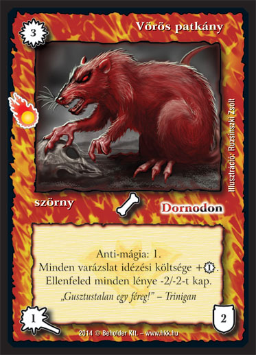 Kiadás: Mágusok Alkonya
Gyakoriság: ritka