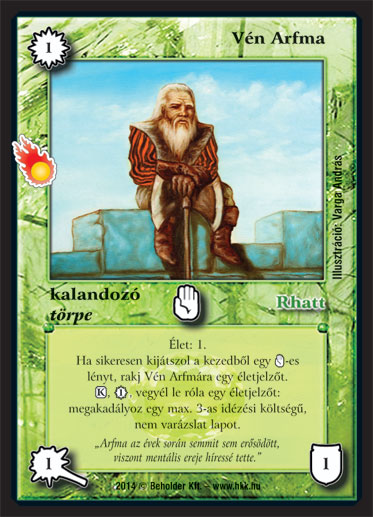 Kiadás: Mágusok Alkonya
Gyakoriság: ritka