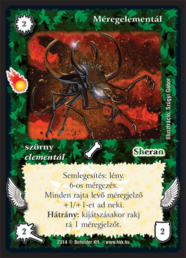 Kiadás: Mágusok Alkonya
Gyakoriság: ritka