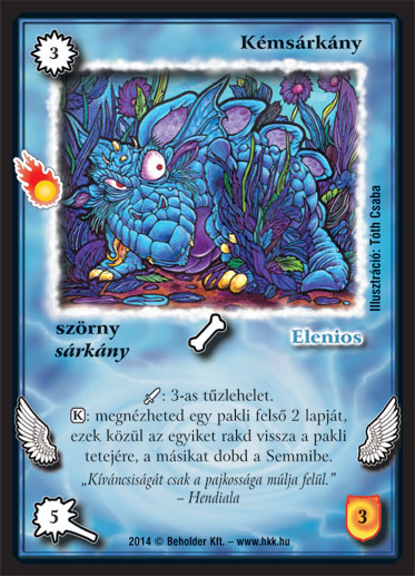 Kiadás: Mágusok Alkonya
Gyakoriság: ritka