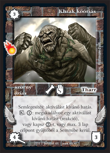 Kiadás: Mágusok Alkonya
Gyakoriság: ritka