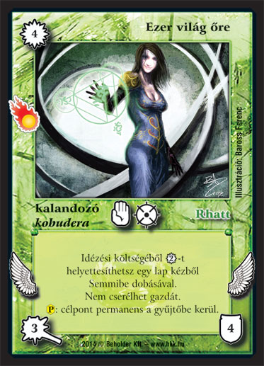 Kiadás: Mágusok Alkonya
Gyakoriság: ritka