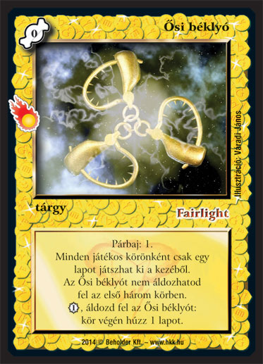 Kiadás: Mágusok Alkonya
Gyakoriság: ritka