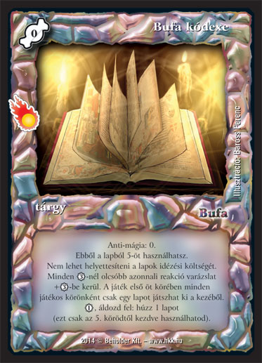 Kiadás: Mágusok Alkonya
Gyakoriság: ritka