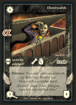 Kiadás: Alfa Pakli - Vámpírok
Gyakoriság: gyakori