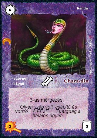 Kiadás: Chara-din visszatér
Gyakoriság: nem gyakori