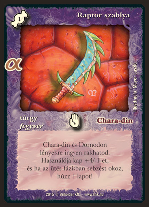 Kiadás: Alfa Pakli - Orkok
Gyakoriság: gyakori