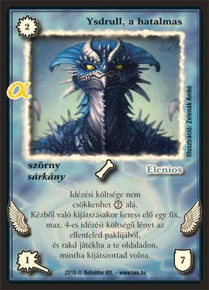 Kiadás: Alfa Pakli - Sárkányok
Gyakoriság: ritka