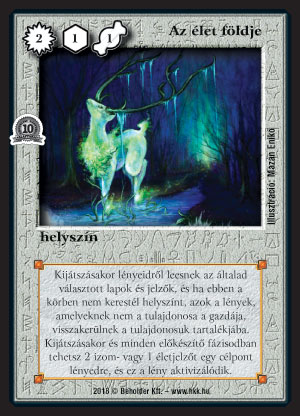 Kiadás: Zarknod visszatér, Alappakli, 10. kiadás
Gyakoriság: nem gyakori