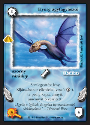 Kiadás: Zarknod visszatér
Gyakoriság: ritka