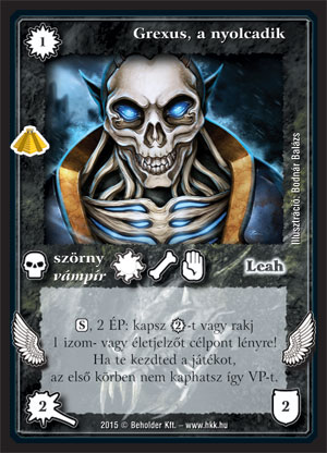 Kiadás: Zarknod visszatér
Gyakoriság: ritka