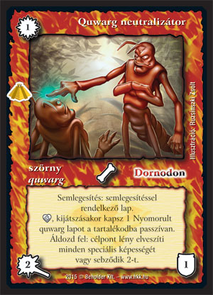 Kiadás: Zarknod visszatér
Gyakoriság: ritka