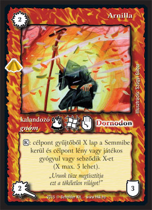 Kiadás: Zarknod visszatér
Gyakoriság: ritka