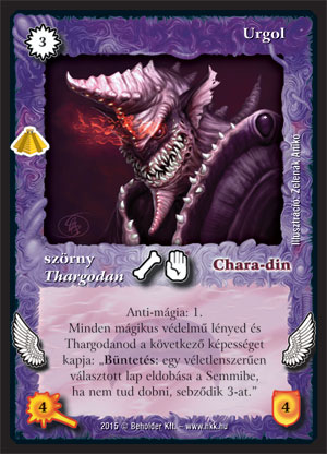 Kiadás: Zarknod visszatér
Gyakoriság: ritka