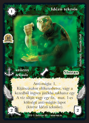 Kiadás: Zarknod visszatér, Alappakli, 10. kiadás
Gyakoriság: ritka