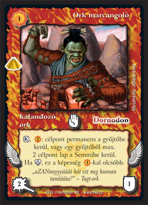 Kiadás: Zarknod visszatér
Gyakoriság: ritka