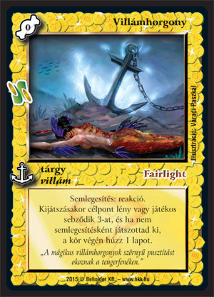 Kiadás: Kódos lapok, Alappakli, 10. kiadás
Gyakoriság: ritka