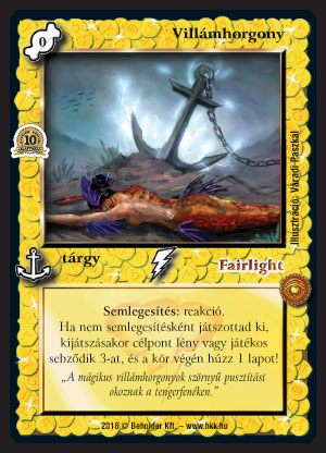 Kiadás: Kódos lapok, Alappakli, 10. kiadás
Gyakoriság: ritka