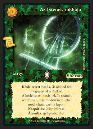 Kiadás: Zarknod visszatér
Gyakoriság: ultra ritka