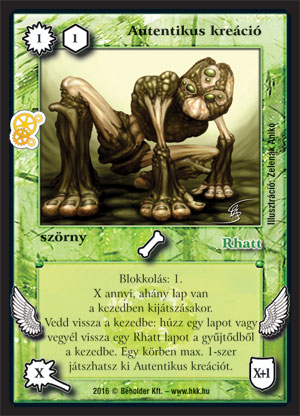 Kiadás: Kreátor műhelye
Gyakoriság: ritka