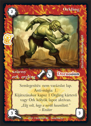 Kiadás: Kreátor műhelye
Gyakoriság: ritka