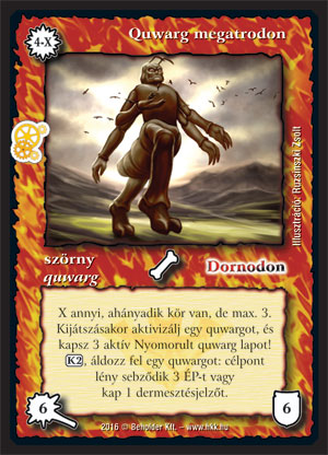 Kiadás: Kreátor műhelye
Gyakoriság: ritka