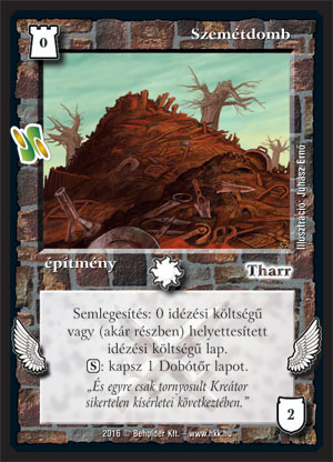 Kiadás: Kódos lapok, Alappakli, 10. kiadás
Gyakoriság: ritka