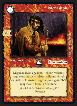 Kiadás: Alfa Pakli - Tűzmágia
Gyakoriság: ritka