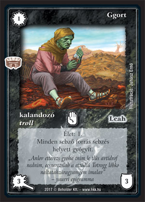 Kiadás: Alanori Olimpia
Gyakoriság: gyakori