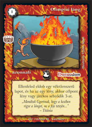 Kiadás: Alanori Olimpia
Gyakoriság: gyakori