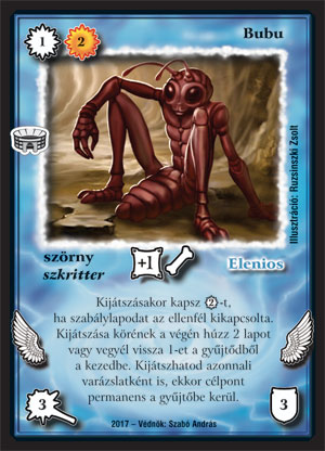 Kiadás: Alanori Olimpia
Gyakoriság: nem gyakori