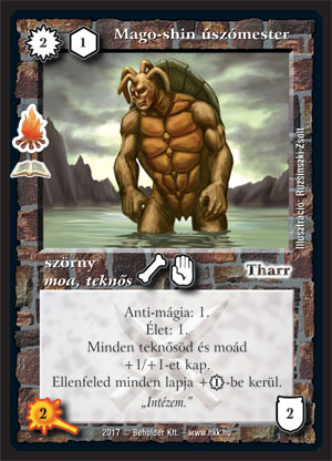 Kiadás: Tábor (Zén)
Gyakoriság: ritka