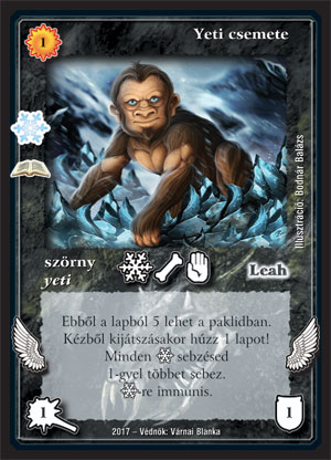 Kiadás: Jégvilág (Zén)
Gyakoriság: ritka