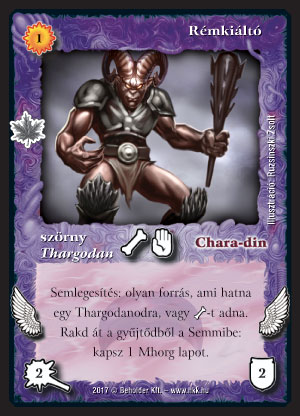 Kiadás: Gemina Erdeje
Gyakoriság: nem gyakori