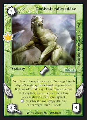 Kiadás: Gemina Erdeje
Gyakoriság: ritka