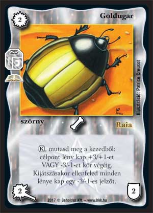 Kiadás: TF25! (Zén)
Gyakoriság: ritka