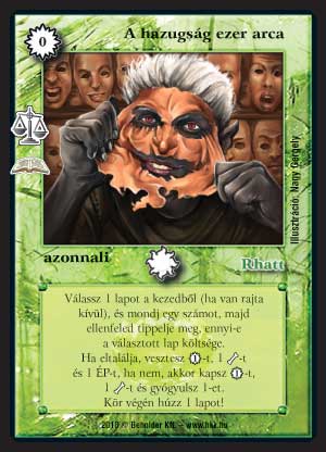 Kiadás: Alanor bűnei (Zén)
Gyakoriság: ritka