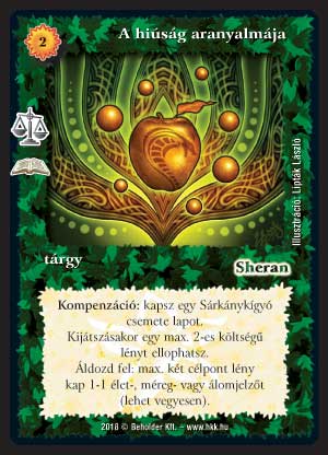 Kiadás: Alanor bűnei (Zén)
Gyakoriság: ritka