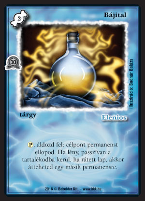 Kiadás: Alappakli, 10. kiadás
Gyakoriság: nem gyakori