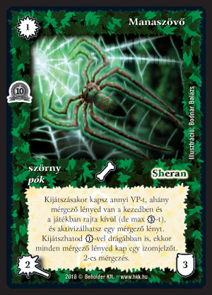 Kiadás: Alappakli, 10. kiadás
Gyakoriság: nem gyakori