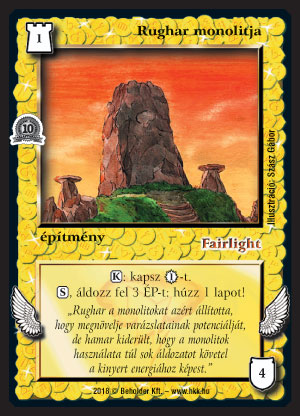 Kiadás: Alappakli, 10. kiadás
Gyakoriság: nem gyakori