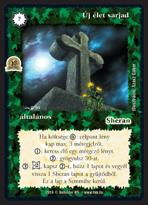 Kiadás: Alappakli, 10. kiadás
Gyakoriság: ritka