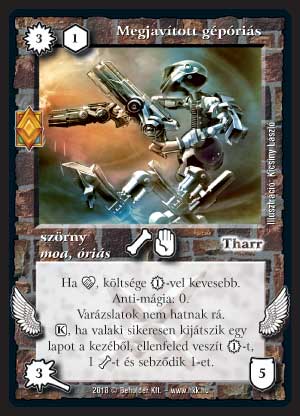 Kiadás: Elemi erők
Gyakoriság: ritka