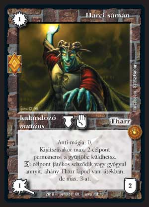 Kiadás: Elemi erők
Gyakoriság: ritka