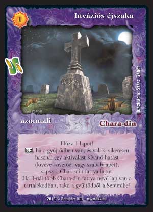 Kiadás: Kódos lapok
Gyakoriság: ritka