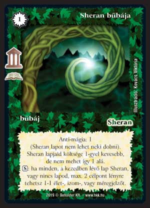 Kiadás: Istenek csarnoka (Zén)
Gyakoriság: ritka